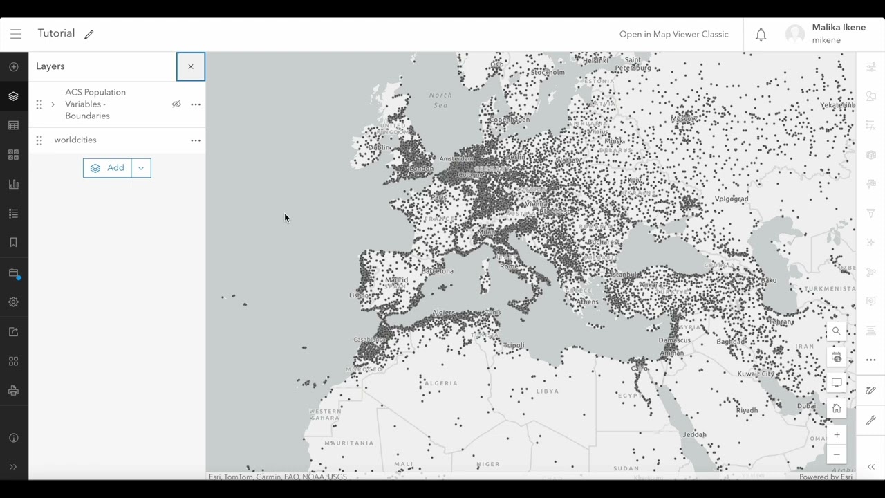 ArcGIS Online: Heatmaps