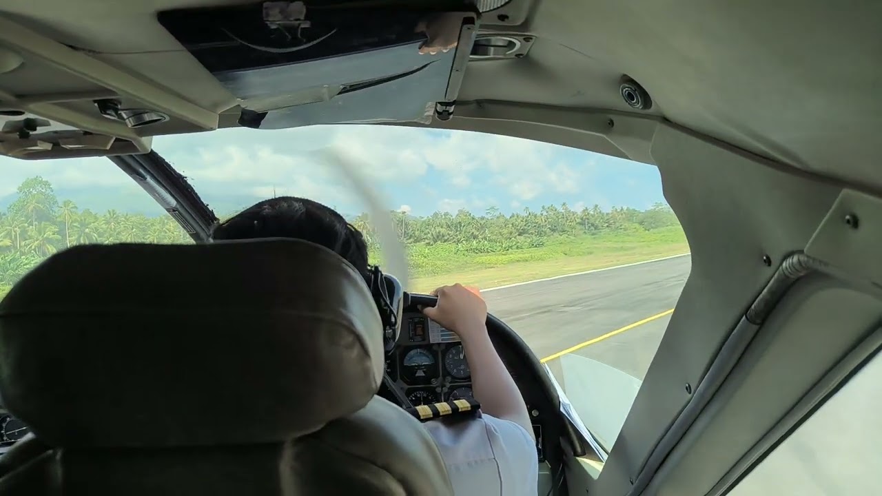 Take off Naha, Tahuna, Susi Air, 20.10.2025