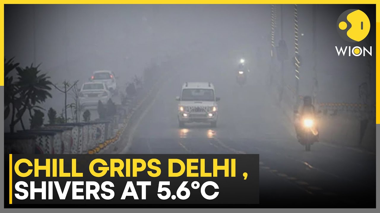 Toxic Skies & Chilly Winds Batter Delhi | WION News