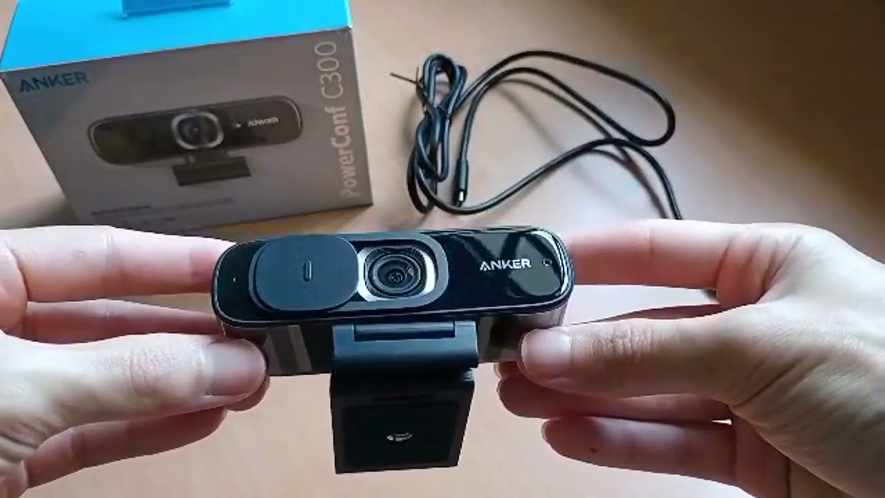 Review Anker PowerCam Webcam PowerConf C300 ZOOM Certified, 1080p/60FPS, auto-focus AI, dual microph