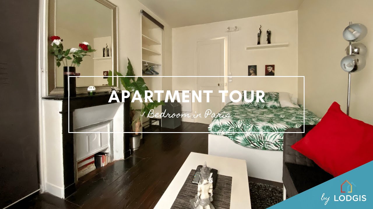 Apartment Tour // Furnished  26m2 in Paris – Ref : 11012393