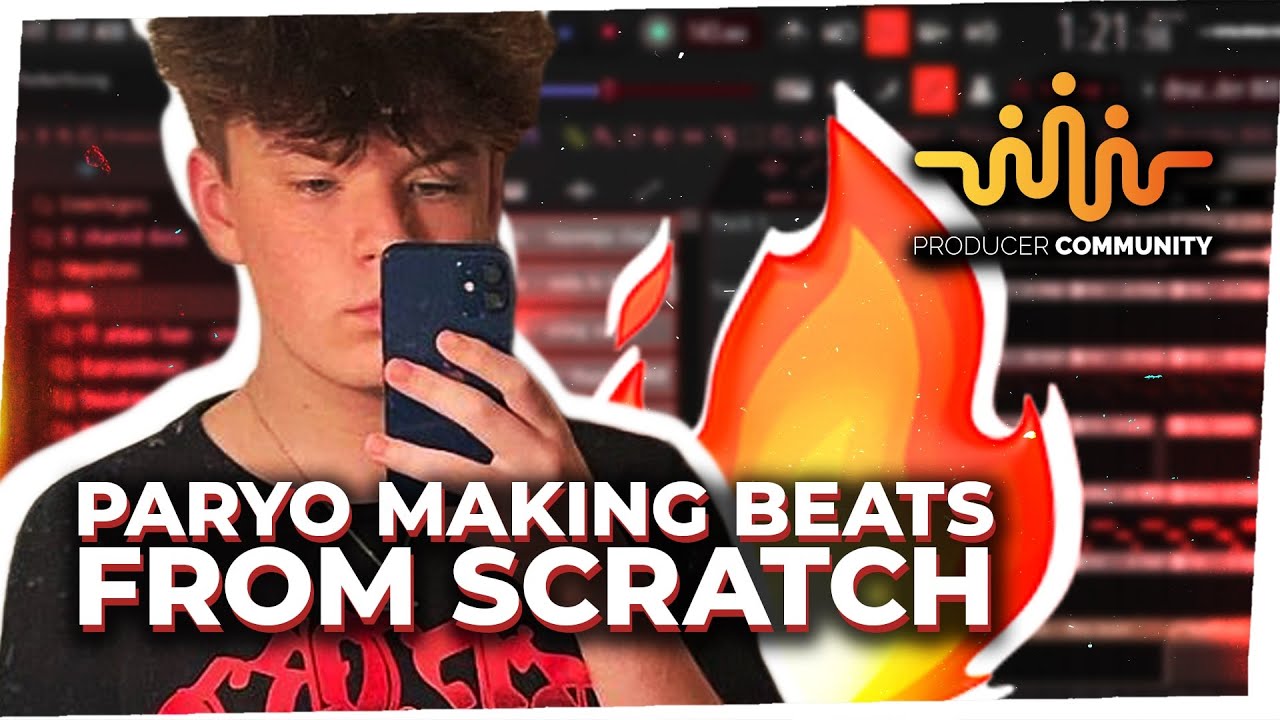 PARYO MAKING 2 BEATS FROM SCRATCH 🔥 (+ crazy loop flip 🥵)