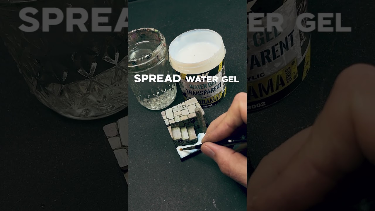 HOW TO CREATE WATER EFFECT | WATER GEL TRANSPARENT