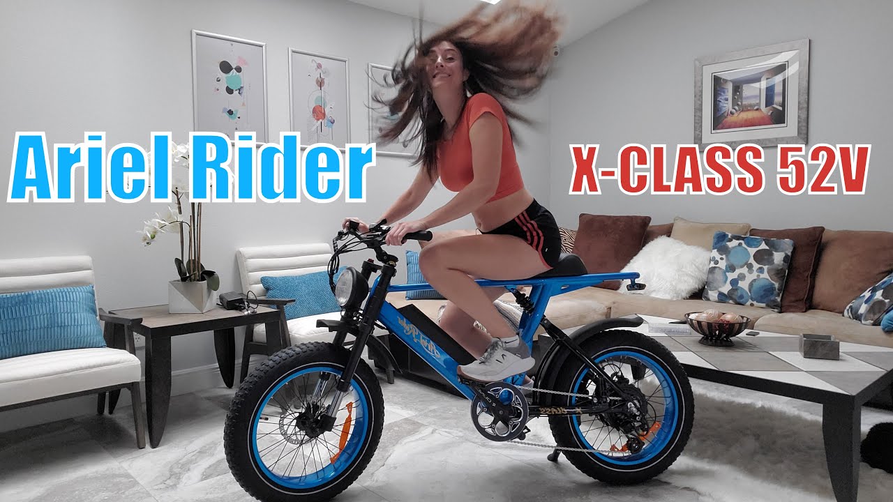 Assembling & Trying the Ariel Rider X-Class 52V E-Bike | It's more like a motorcycle!