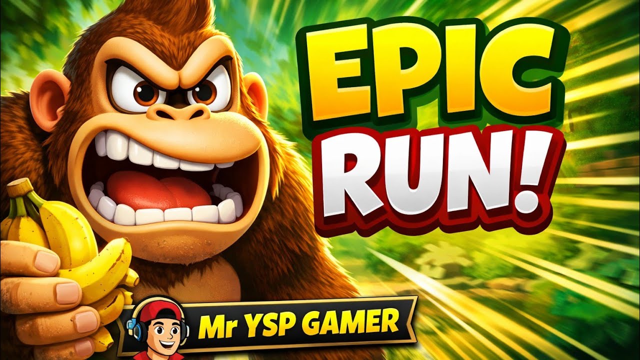 Banana Kong Gameplay 🦍 | Jungle Mein Full Masti | Mr YSP Gamer