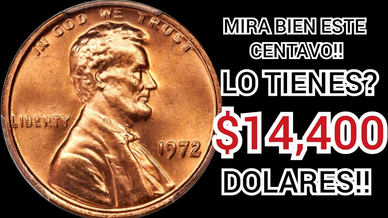 💸💰CUIDADO👉MUY VALIOSO CENTAVO LINCOLN CENT 1972 DOUBLED DIE💰LO TIENES?