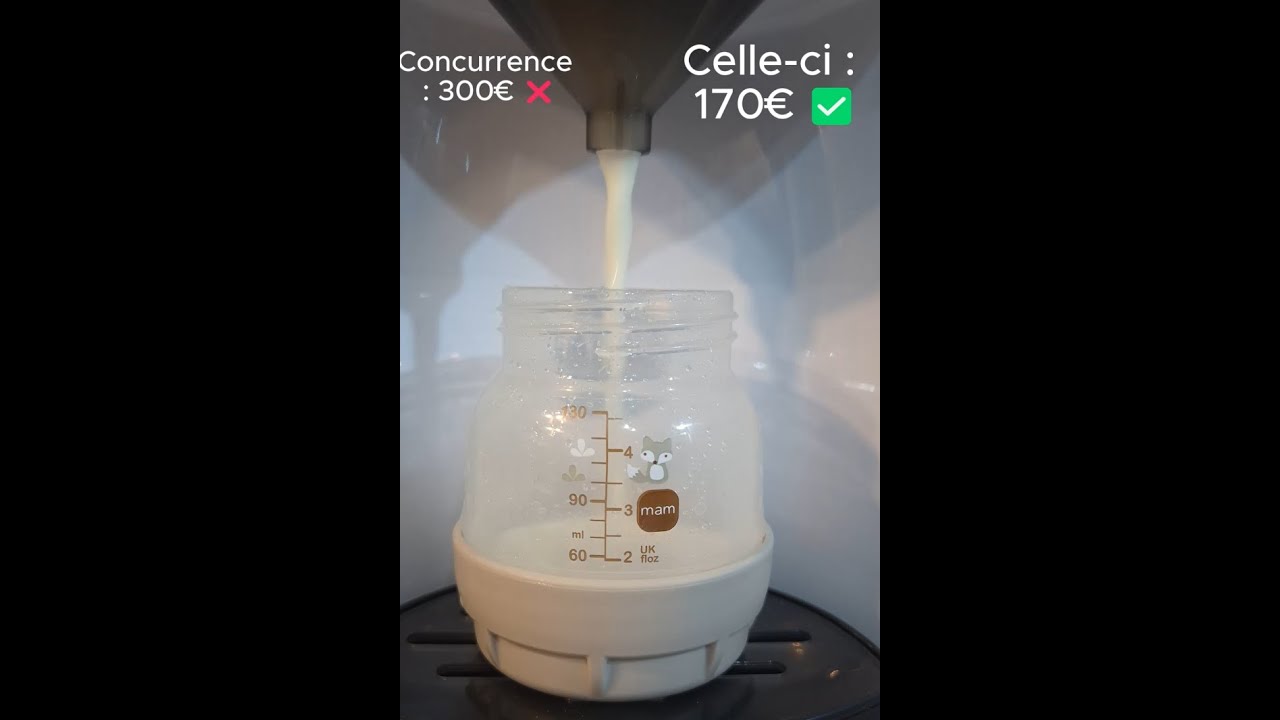 Mieux que la Baby Brezza ? Test du préparateur de lait dBb Remond Bip et Hop (170€)