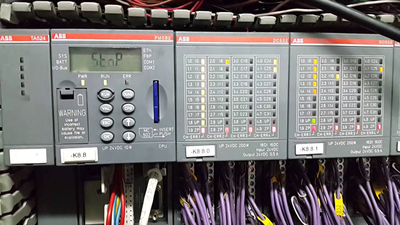 Fail Upload ABB AC500 PM582-ETH