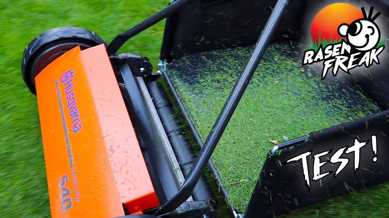 HUSQVARNA NovoLette 540 - der RASENFREAK testet einen aktuellen Handspindelmäher