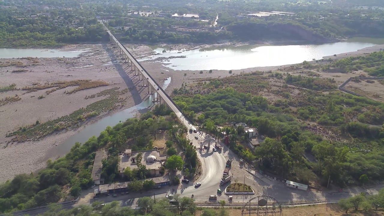 Jhelum Beauty - Mangla Bridge view from Mangla Fort