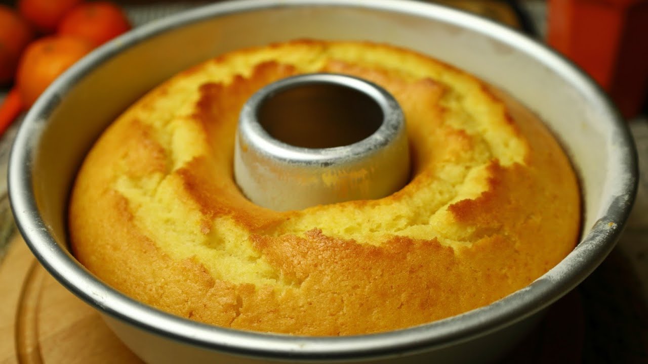 No Eggs & Milk! This Orange Cake Melts In Your Mouth! Incredibly Good! Easy Cake Recipe