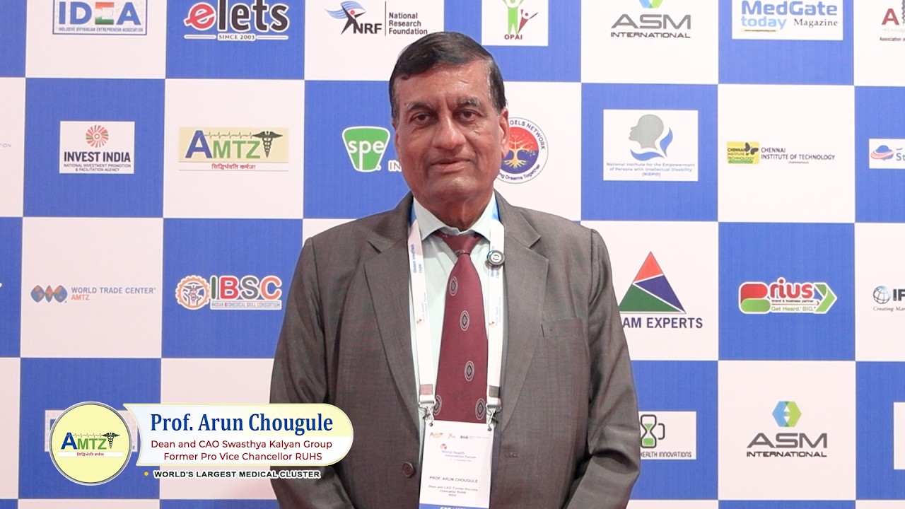 Prof. Arun Chougule on AMTZ&rsquo;s 7-Year Transformation | MedTech Indigenization for Viksit Bharat