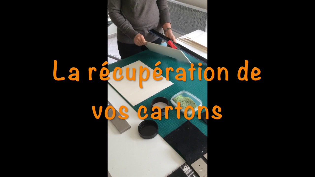 La récupération de vos cartons