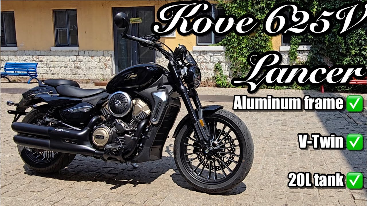 KOVE 625V Lancer - First Performance Cruiser From China!