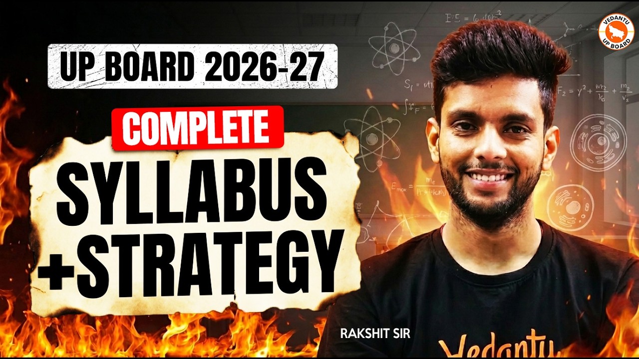 UP Board 2026-27 | Class 10 Science | Complete Syllabus + Strategy | Rakshit Bhaiya