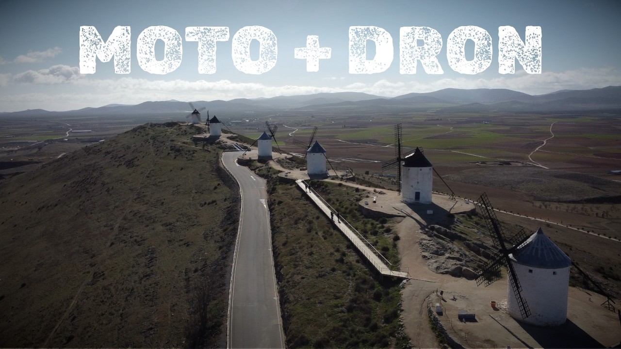 Mi PRIMER DRON en una ruta: Consuegra y Los Yébenes (viento + día espectacular)