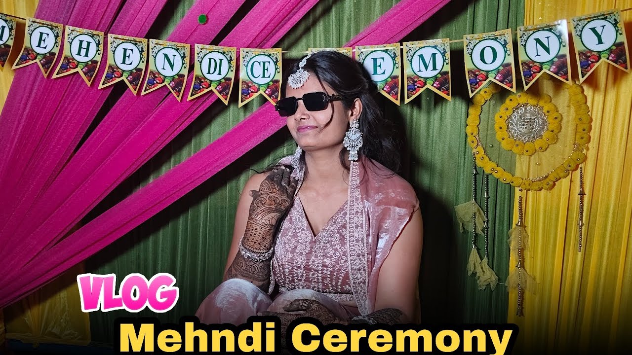 My Village Wedding Mehndi: I Cried Happy Tears (Vlog 2026)