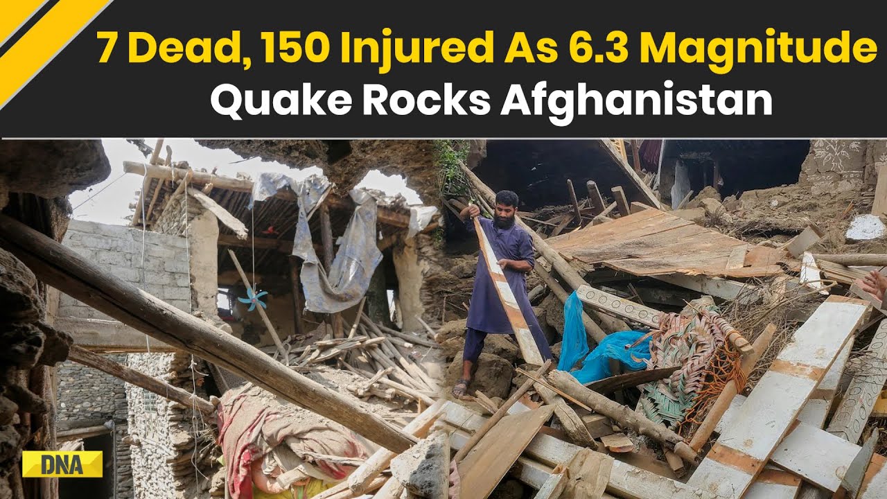 Afghanistan Earthquake: 6.3 Magnitude Earthquake Hits Northern Afghanistan; 7 Dead, 150 Injured