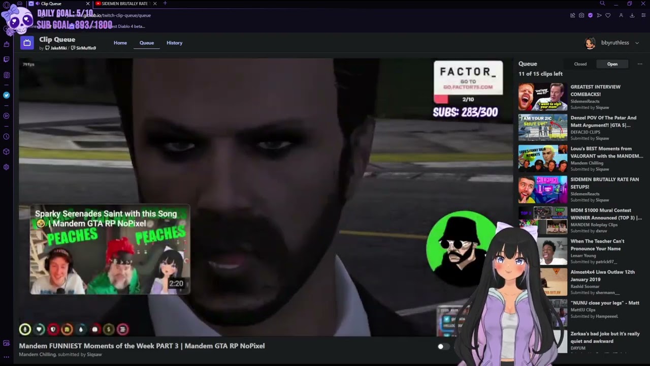 Реакция Ruthless на новые смешные моменты Mandem?! |GTA 5| NOPIXEL RP|