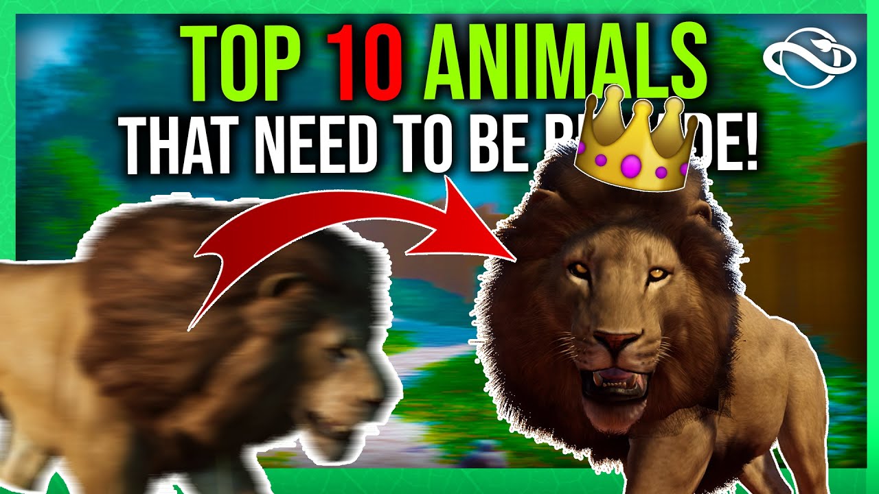 TOP 10 Planet Zoo Animals that REQUIRE Remasters!