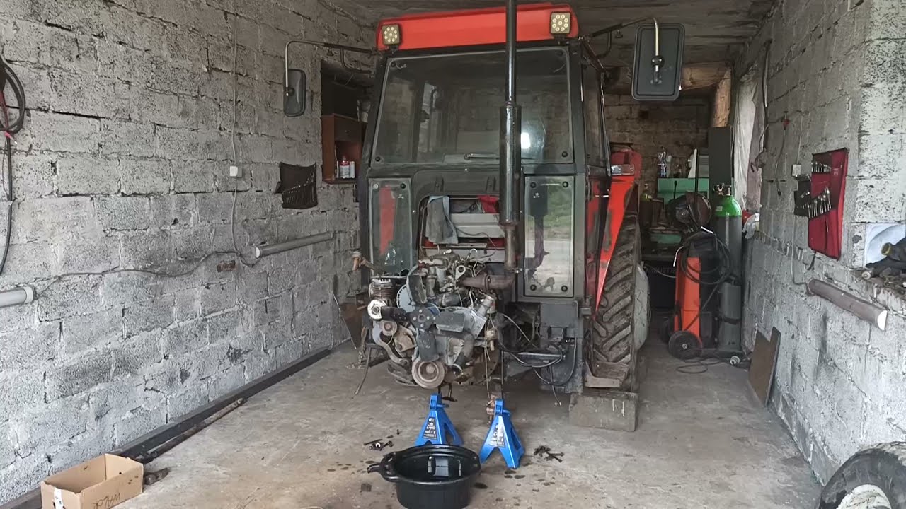 Massey Ferguson 255 nagle stracił ciśnienie oleju silnika, przyczyna.
