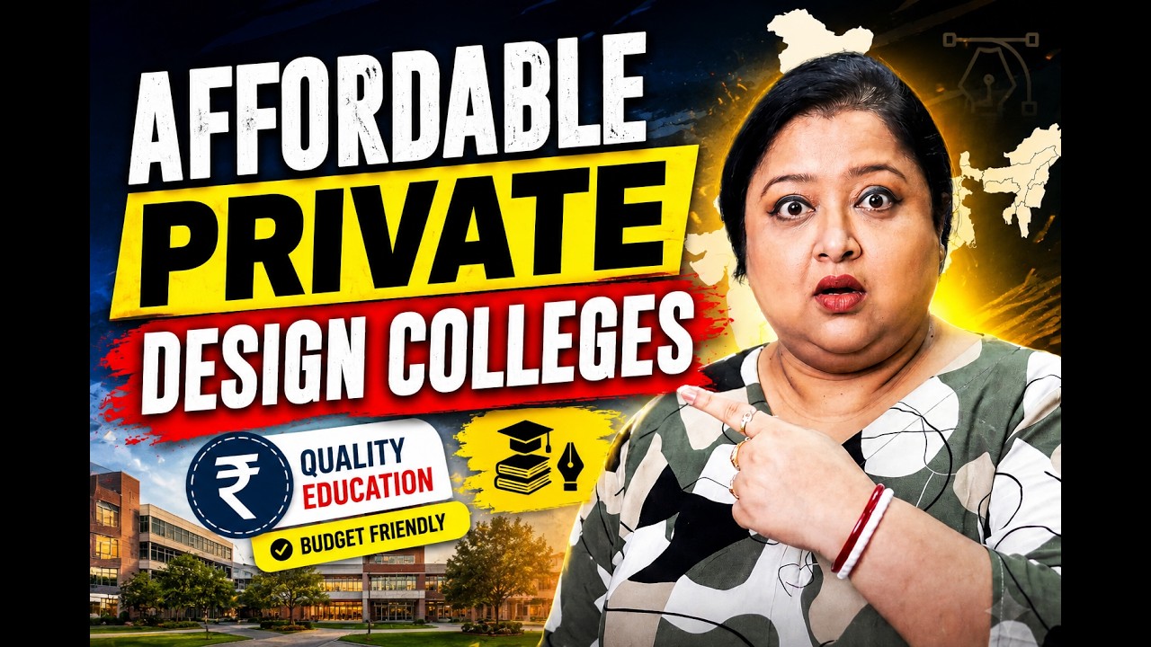 Hidden Gem Design Colleges with Low Fees & Good Placements | Best Design Colleges with Low Fees