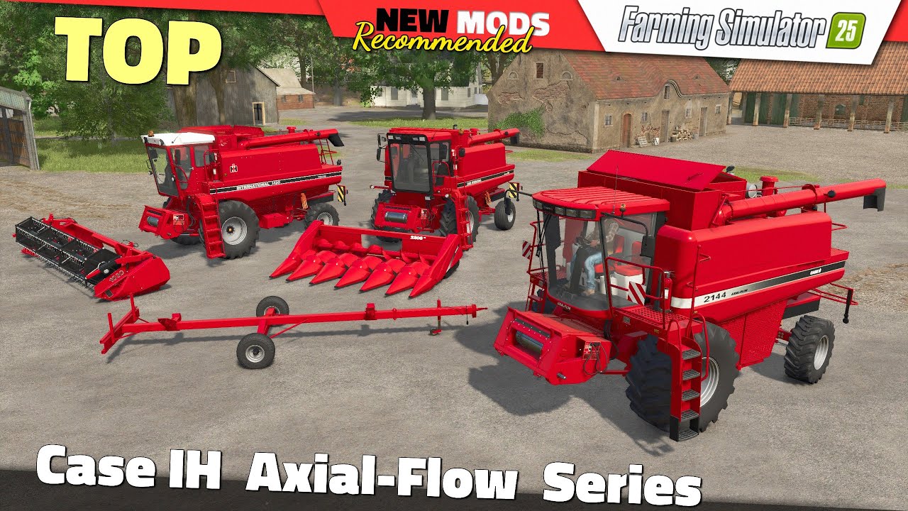 FS25 | Case IH Axial-Flow Series (by Matt26) - Farming Simulator 25 Mods Review QHD