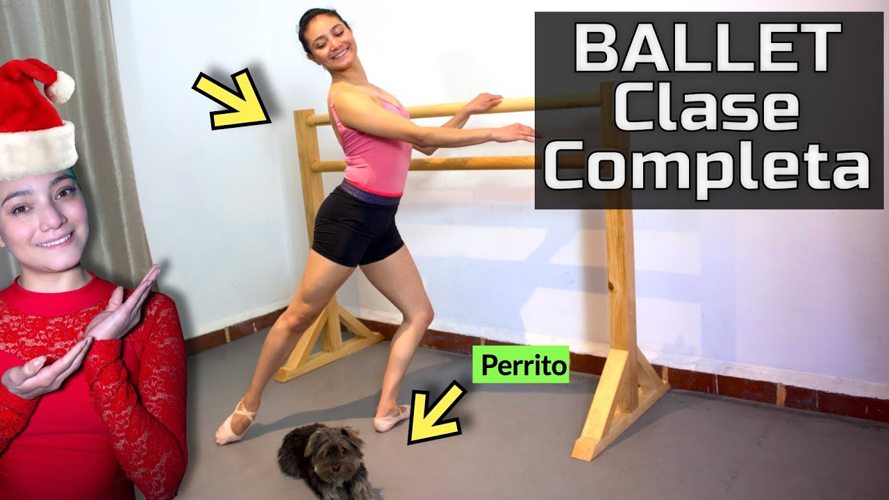 😁BALLET PRINCIPIANTES (Frente a la BARRA) ¡Desde Casa! 🎄❤️