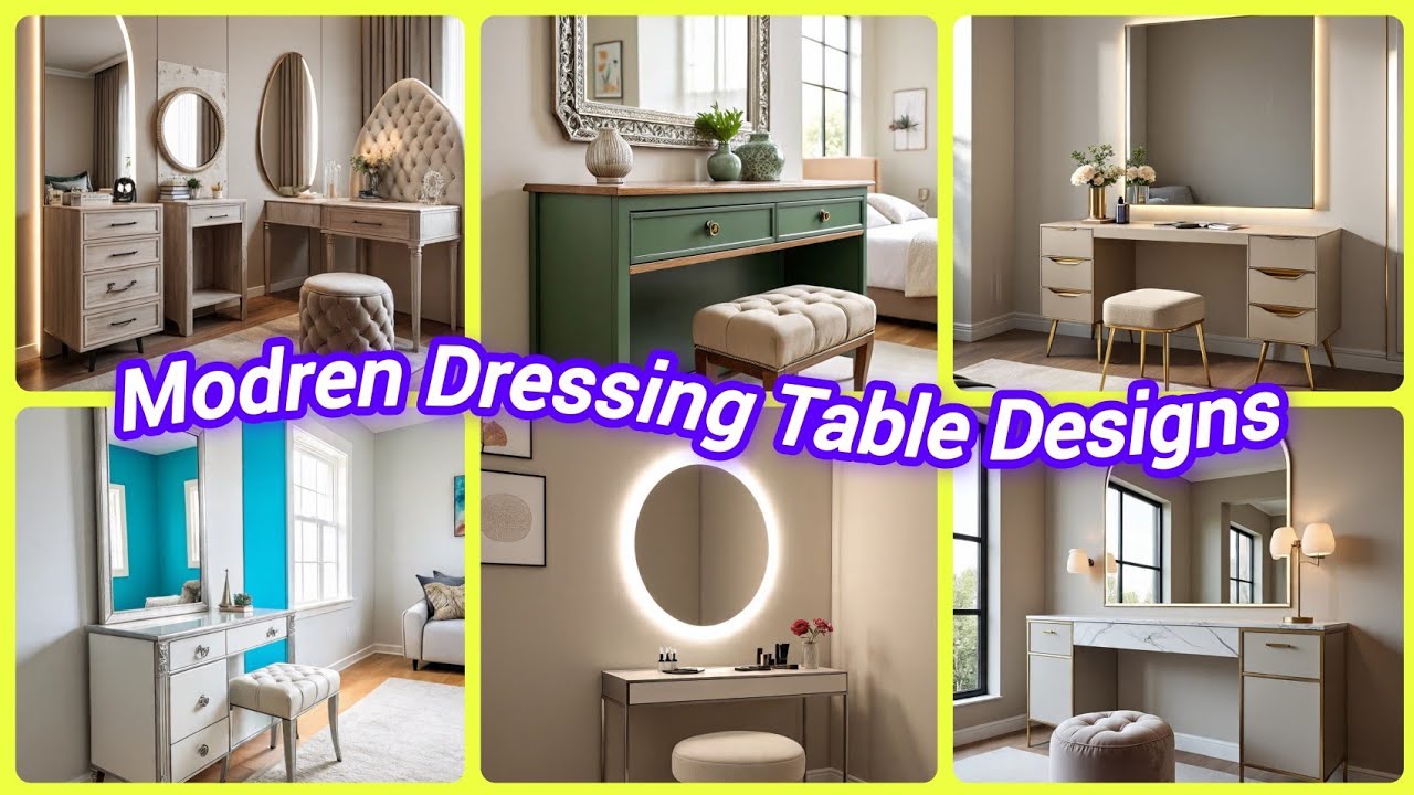 Modren Dressing Table Designs | Vanity Setup table Designs 