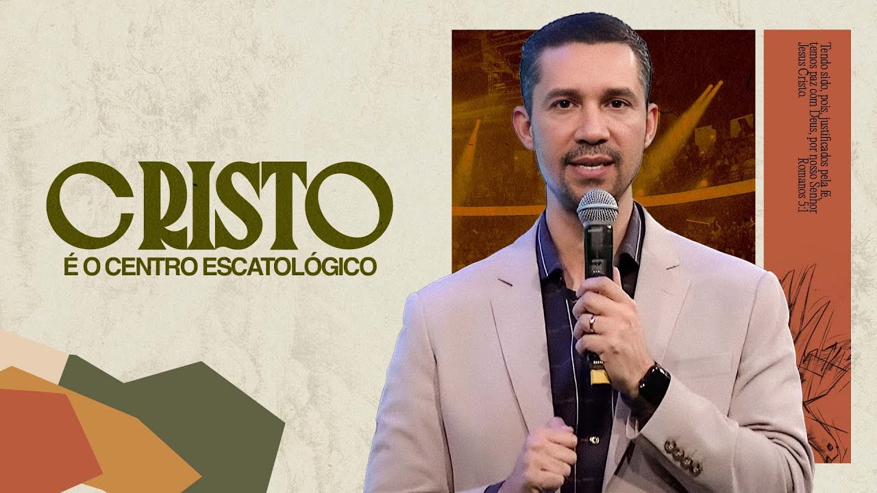 CRISTO É O CENTRO ESCATOLÓGICO- PR TONY MOREIRA |  ESCOLA BIBLICA DOMINICAL | LAGOINHA MATRIZ