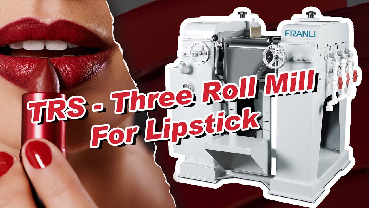 TRS-Three Roll Mill for Lipstick