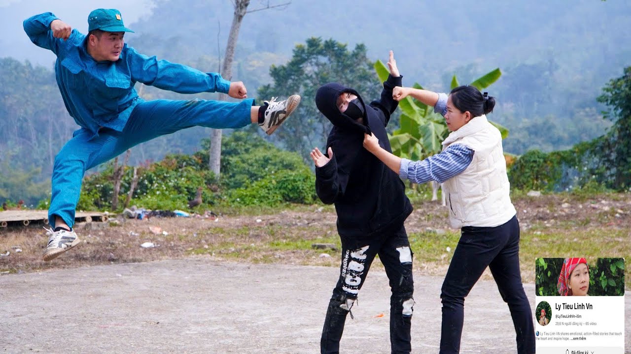 Single Mom and Officer Giang Team Up to Prevent a Dangerous Intruder🔥