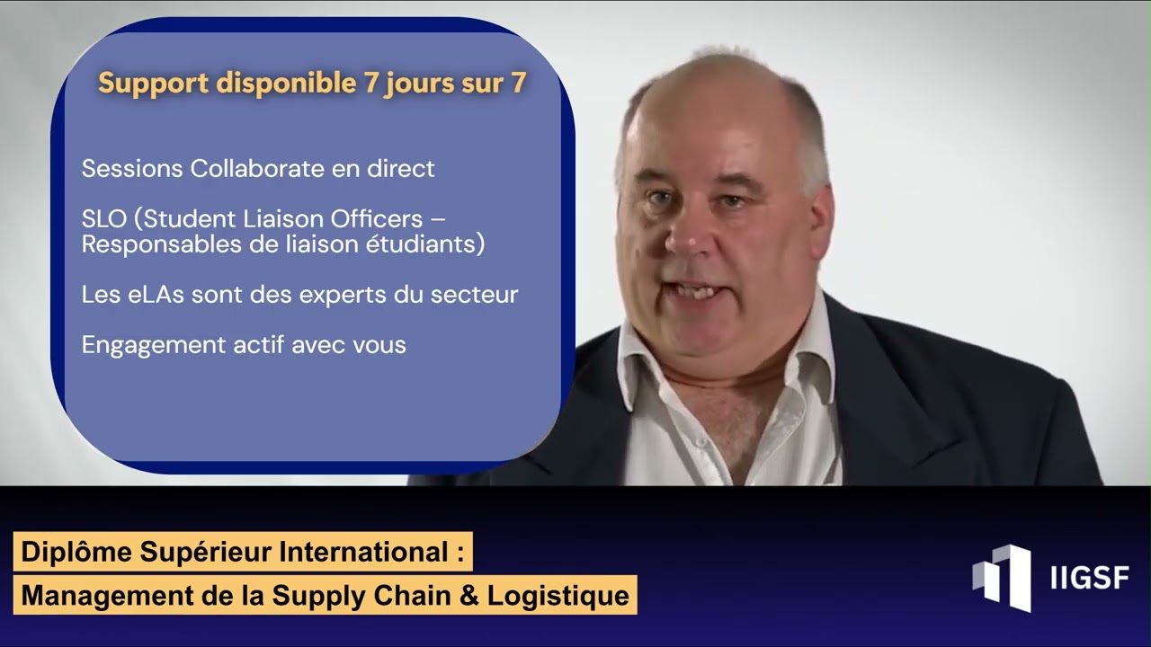 Diplôme Supérieur International : Management de la Supply Chain & Logistique : Présentation