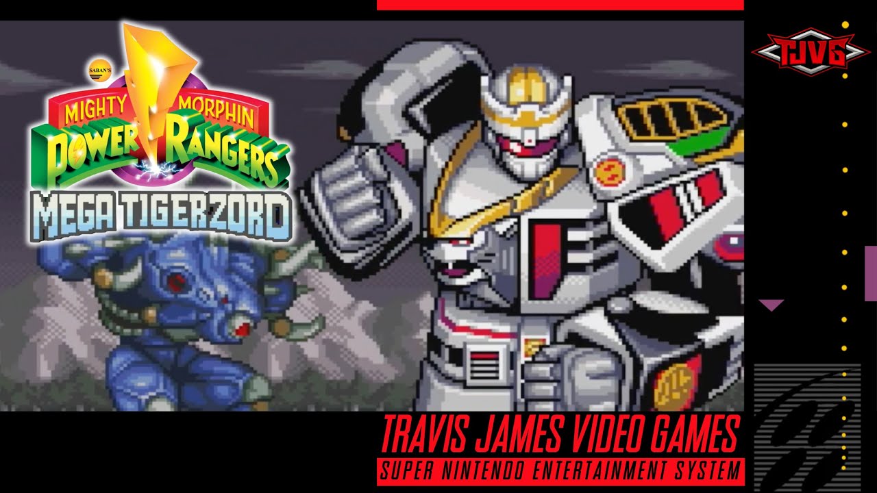 Mega Tigerzord - Story Mode | Mighty Morphin Power Rangers: The Fighting Edition (SNES)