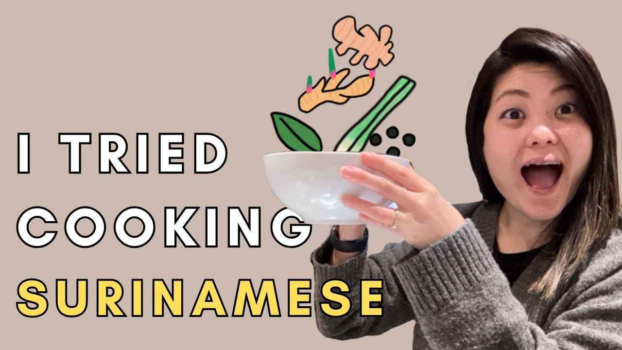 First Time Cooking Surinamese Food | Shopping For Ingredients in Europe