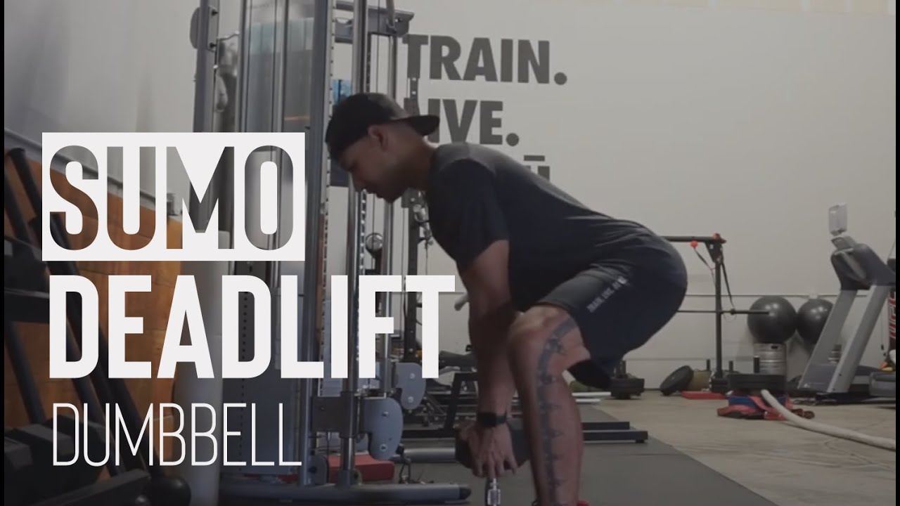 How to Sumo Deadlift Form with Dumbbell