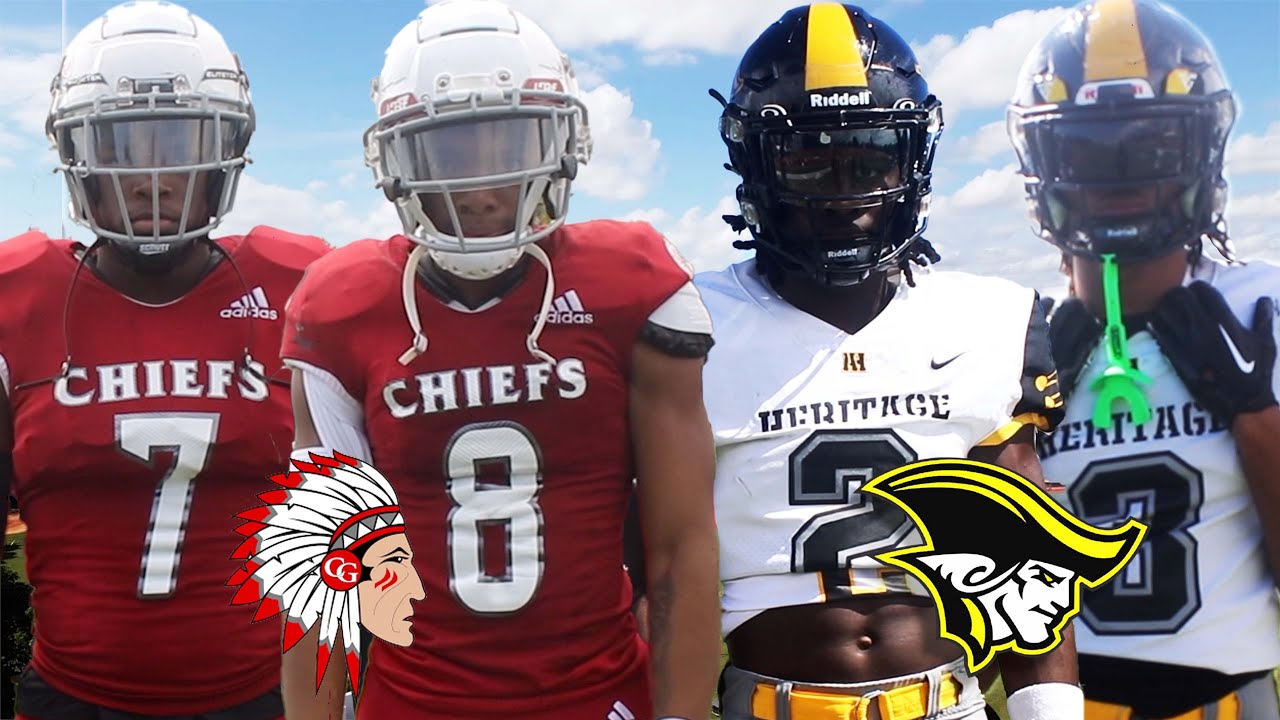🏈🔥Rivalry Game Between Two Powerhouses ⚔️ Cardinal Gibbons Vs American Heritage Plantation🔥🏈