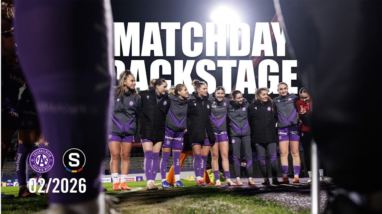 Matchday Backstage: Austria Wien - Sparta Praha 1:3 (02/2026) #faklive #violatv
