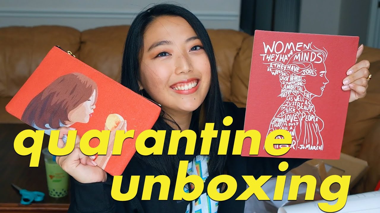 QUARANTINE MADE ME A SHOPAHOLIC (REDBUBBLE UNBOXING)