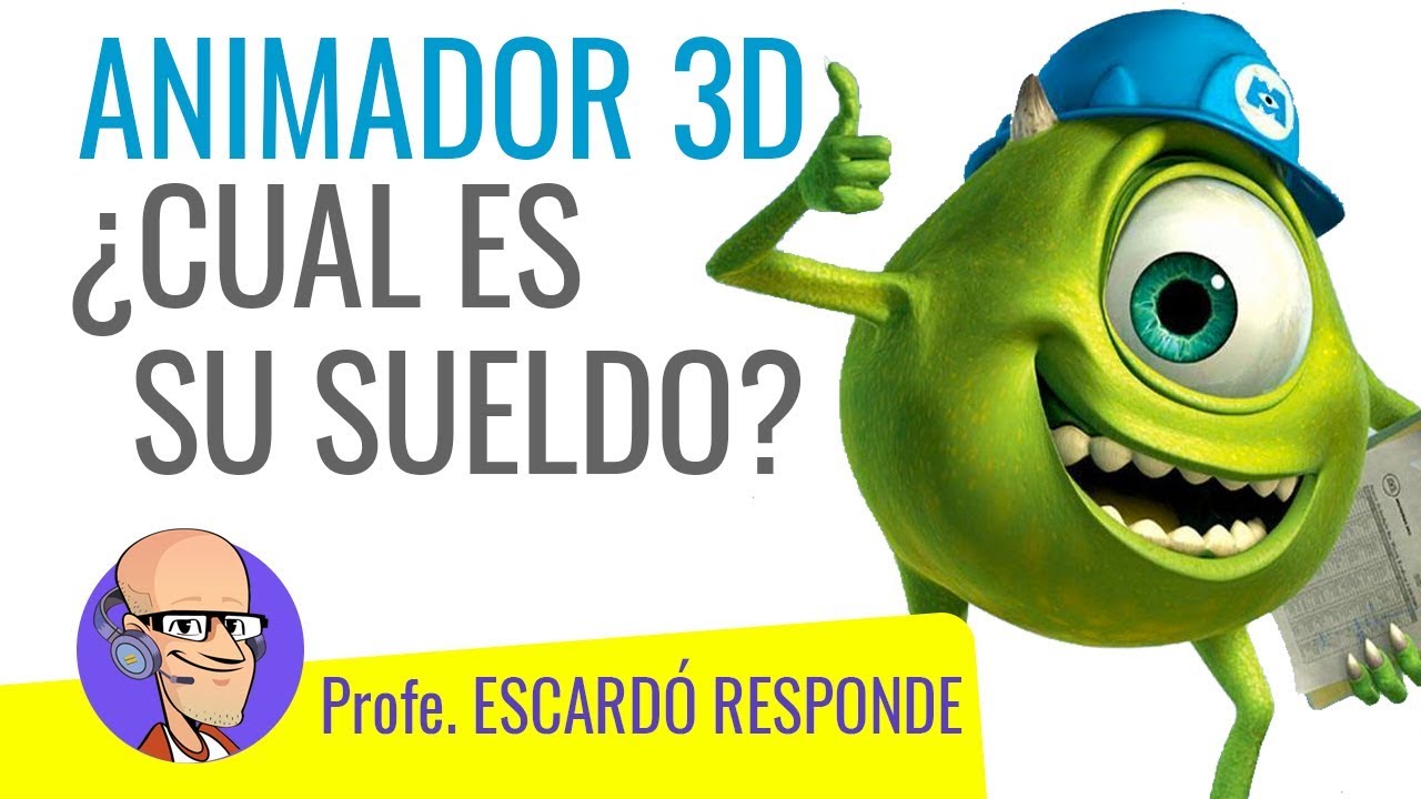 ANIMADOR 3D &iquest;Cu&aacute;nto dinero obtiene por su trabajo?