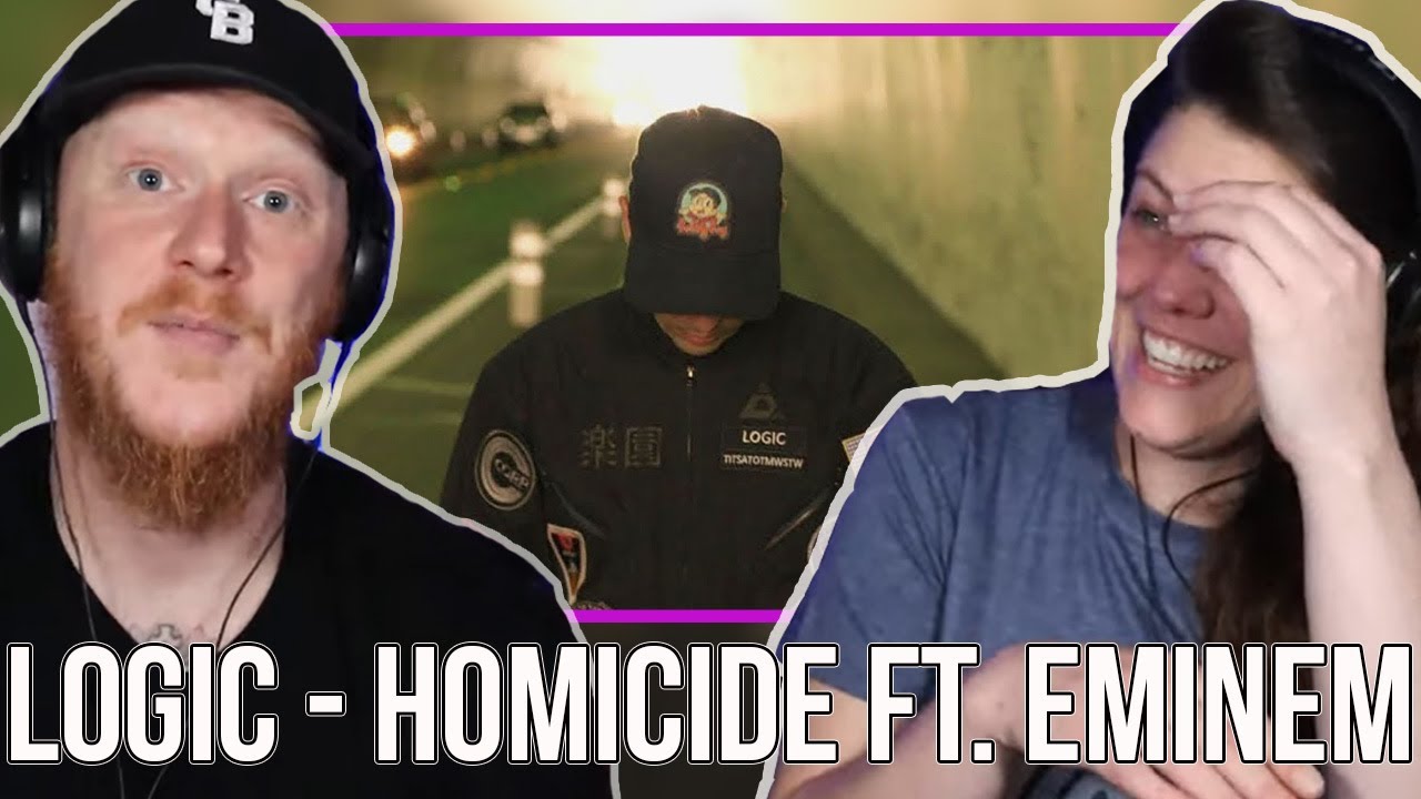 COUPLE React to Logic - Homicide ft. Eminem | OFFICE BLOKE DAVE
