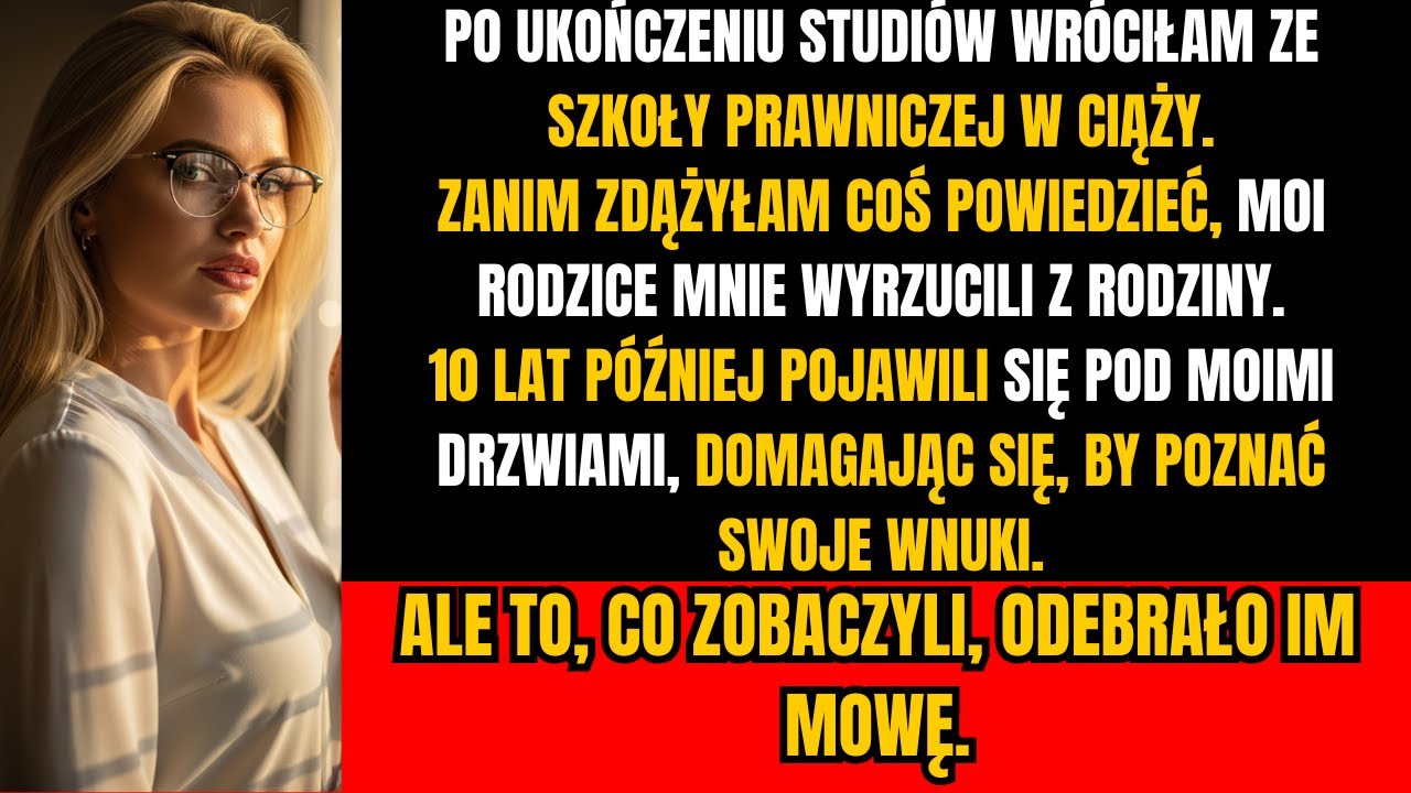 Moi rodzice mówili „To nie nasze wnuczę” — teraz płaczą pod drzwiami mojego luksusowego domu