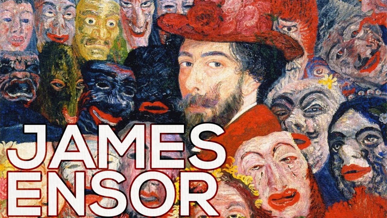James Ensor: A collection of 148 works (HD)