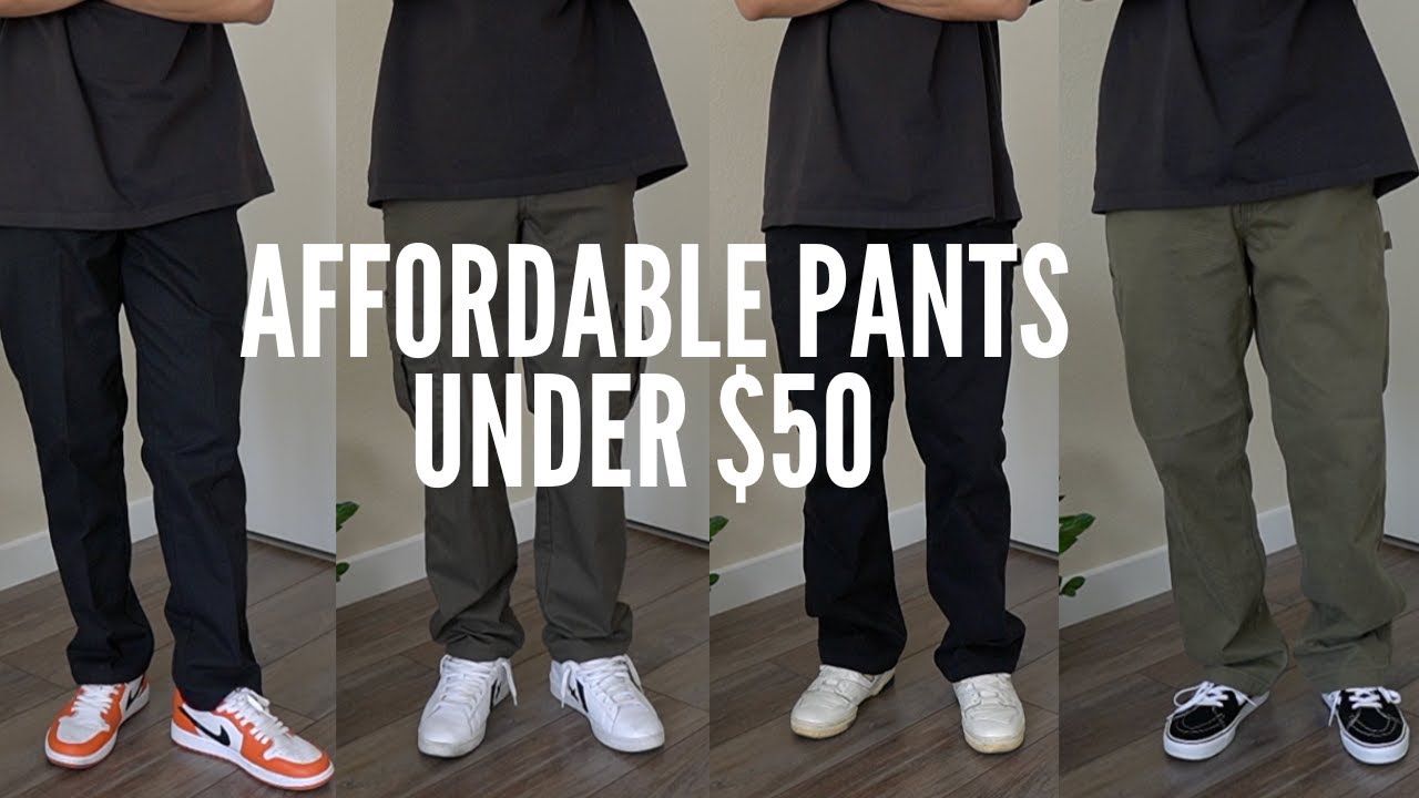 БЮДЖЕТНЫЕ БРЮКИ ДО 50 ДОЛЛАРОВ! || DICKIES, CARHARTS И CARGOS.