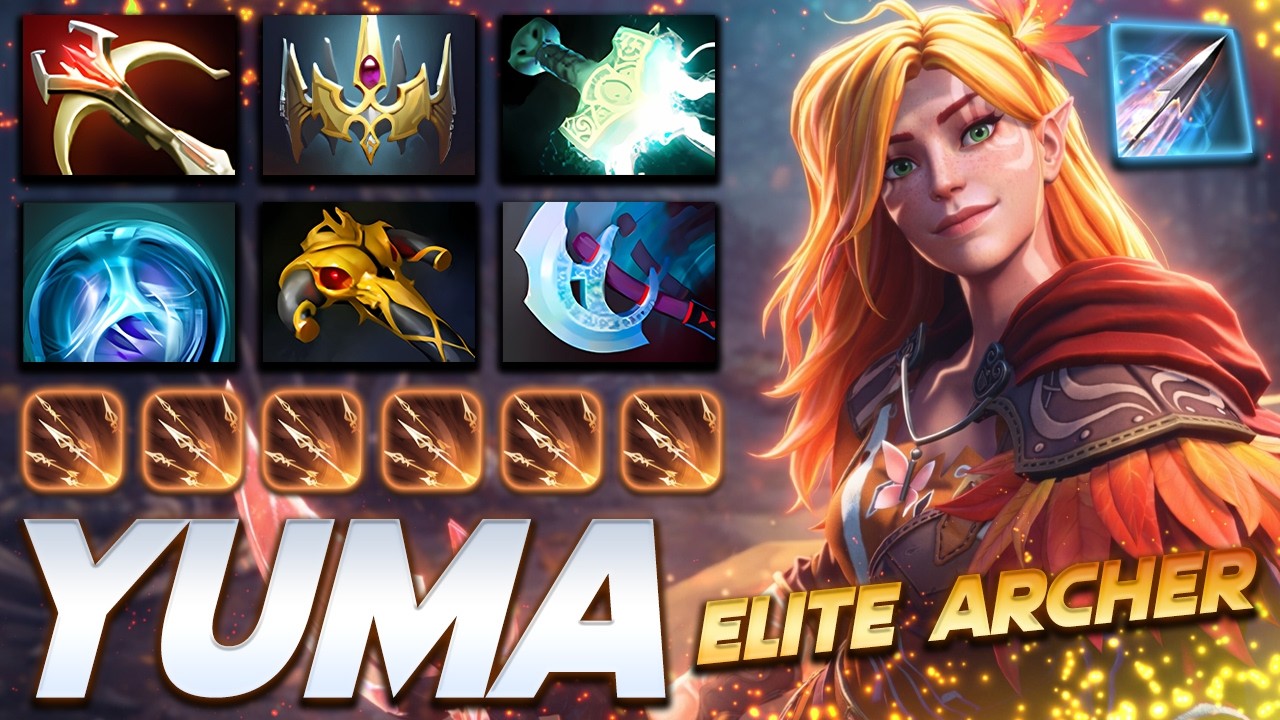 Yuma Windranger - Dota 2 Pro Gameplay [Watch & Learn]