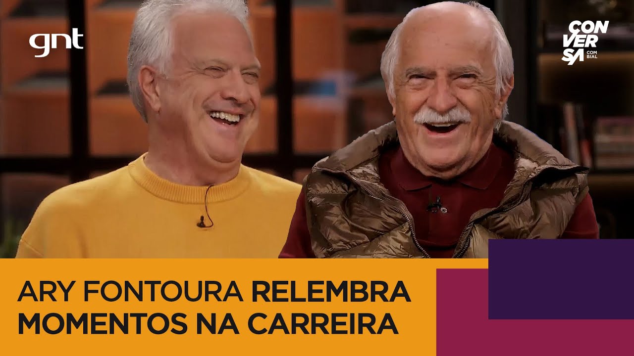 Ary Fontoura fala sobre seu sucesso na internet e sua carreira nas novelas | Conversa Com Bial | GNT