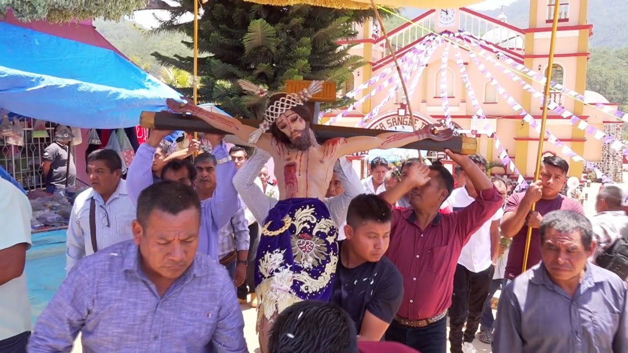 PROCESION EN PASCALA DEL ORO GUERRERO EN HONOR A LA PRECIOSA SANGRE DE CRISTO 2025.
