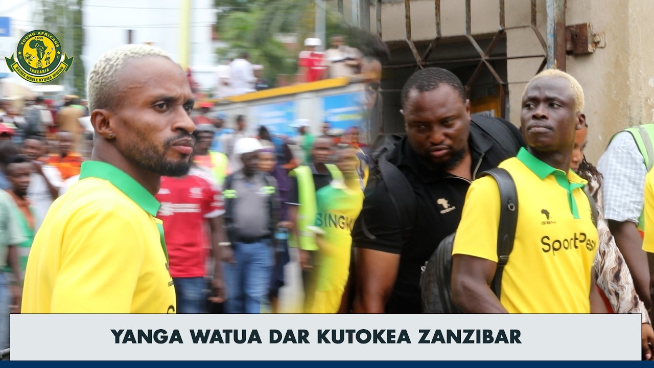 LIVE:KIKOSI CHA YANGA CHAZOMEWA BANDARINI/WAPIGIWA KELELE ZA HAWAMO/DEPU NA OKELO WAKIWEMO/PACOME..