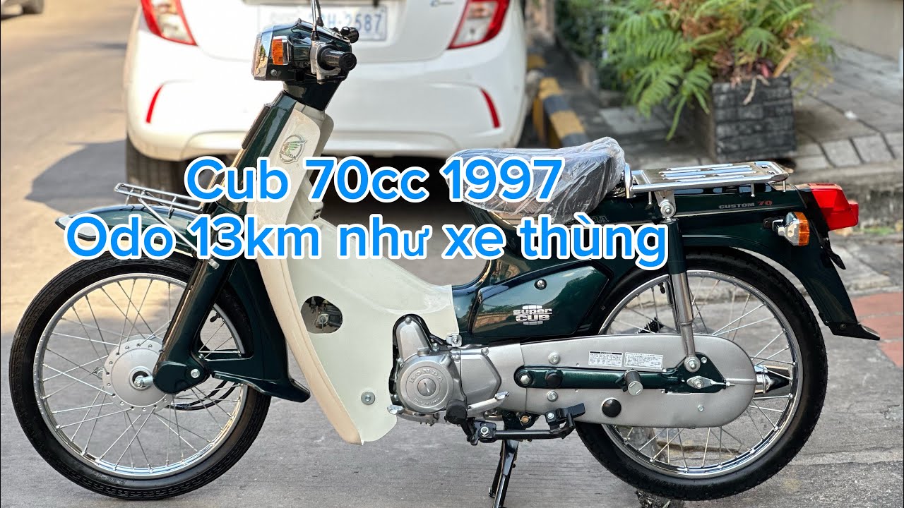 Honda Cub 70cc 1997 odo 13km như xe thùng 