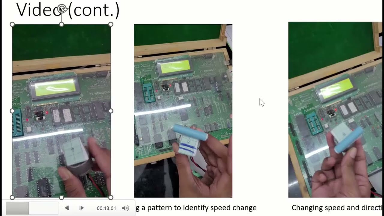 DC Motor Interfacing and Speed Control using 8085 Microprocessor | 8255 PPI | ET-8085AD Kit